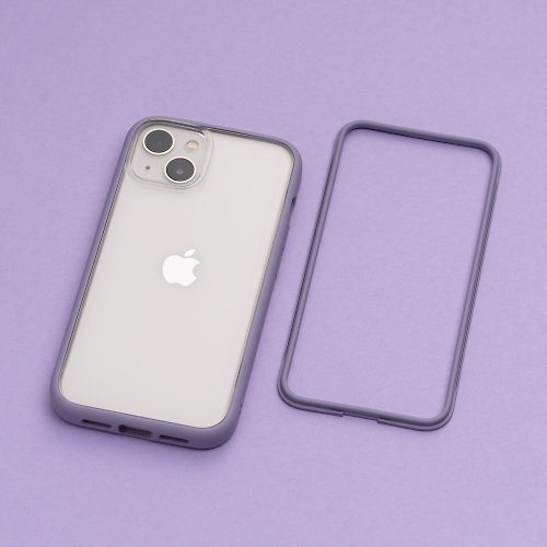 犀牛盾RHINOSHIELD Mod NX邊框背蓋兩用手機殼-薰衣紫/for iPhone 系列
