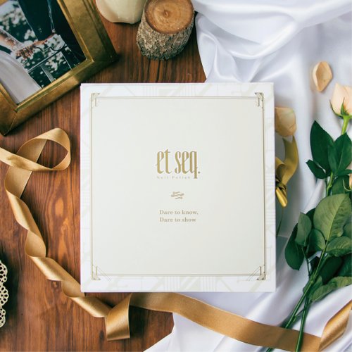 et seq. 羽毛筆指甲油 婚禮小物客製三入禮盒(10盒)