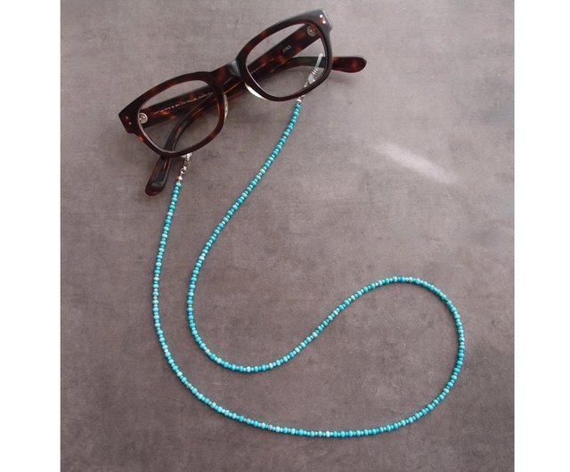 Glasses Code】Magnesite Turquoise 2way グラスコード