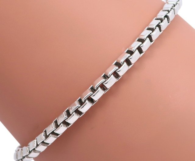 Tiffany & Co. ベネチアン ブレスレット シルバー 19.5cm ベネチアン