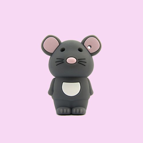 集比客製化商品 禮品製作 動物禮物 可愛小鼠造型隨身碟 8GB