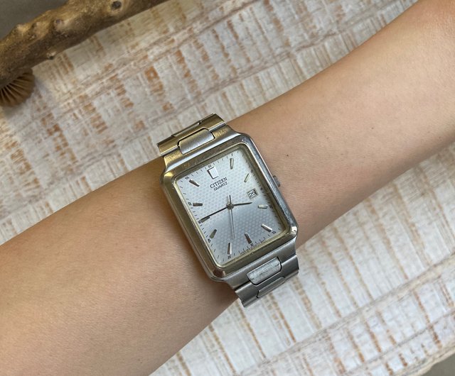 スターリングシルバー　ハンドメイドベルト腕時計 スターリングシルバー ハンドメイドベルト腕時計