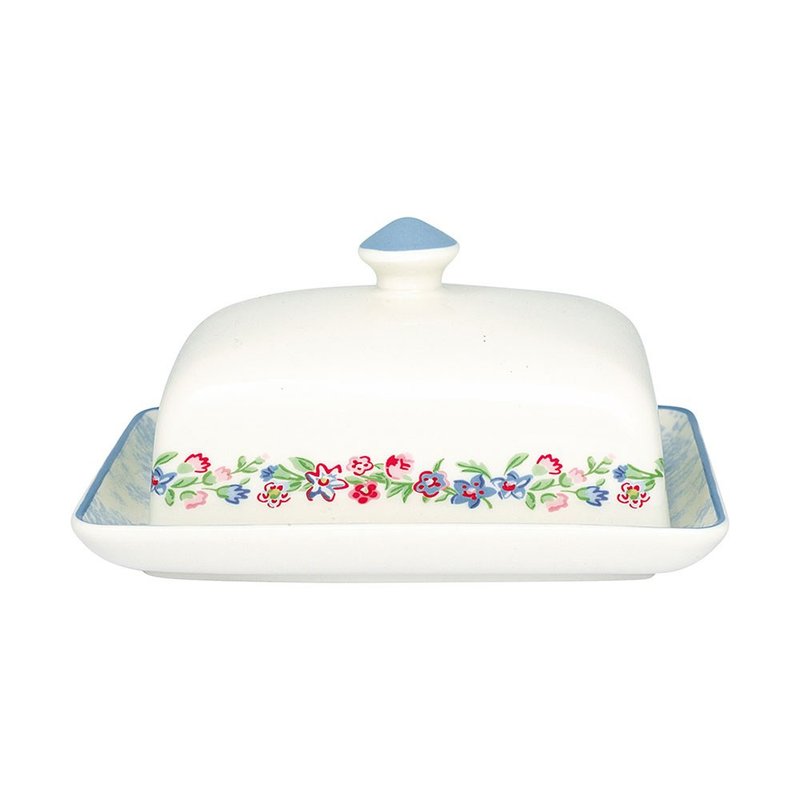 丹麥GreenGate Ailis white 奶油盅 - 廚具 - 瓷 白色