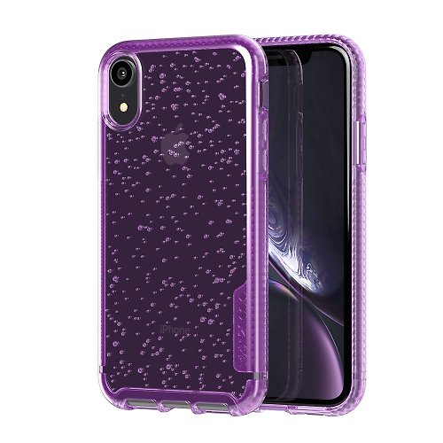 tech21 英國Tech 21防撞硬式泡泡保護殼-iPhone XR-紫 (5056234705414)