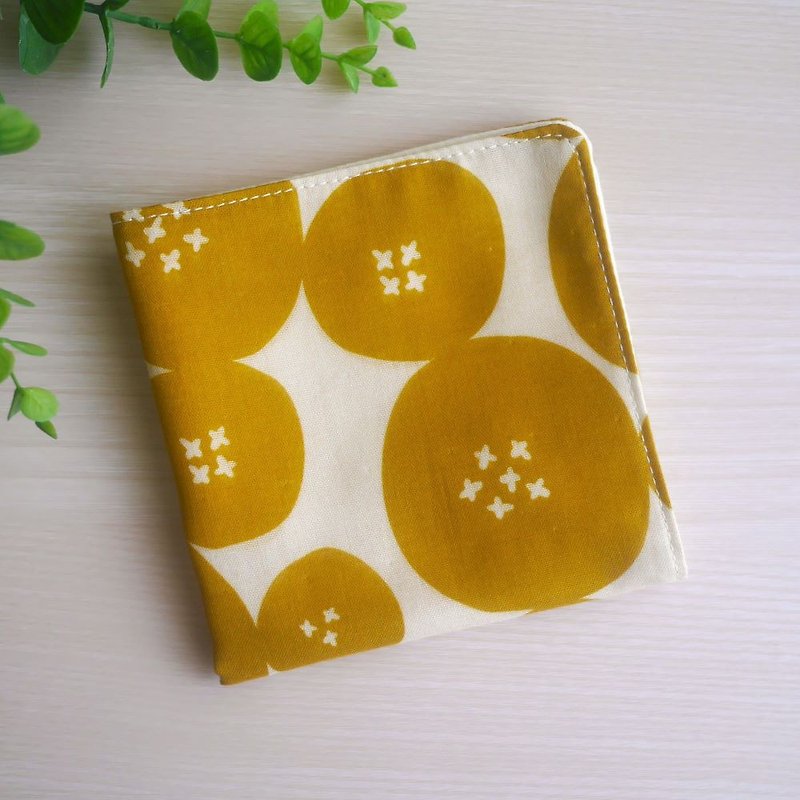 Taiwan double yarn handkerchief = bread flower = mustard yellow - Handkerchiefs & Pocket Squares - Cotton & Hemp 