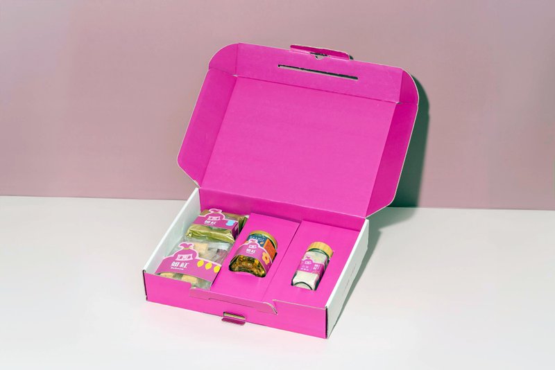 紅蔥頭料理禮盒 - 料理包/調理包 - 新鮮食材 紅色