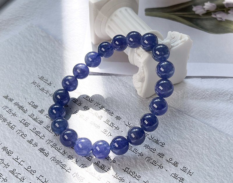 Tanzanite Stone Gemstone Bracelet - Bracelets - Gemstone Blue