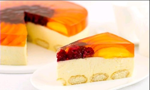 ElenaHMShop Recipe Peach mousse cake, Digital file, PDF download, Cuisine, Recipes