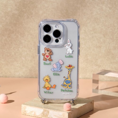 TOXOXO Suzy's Zoo角色圖鑑冰川抗黃防摔MagSafe iPhone繩掛手機殼