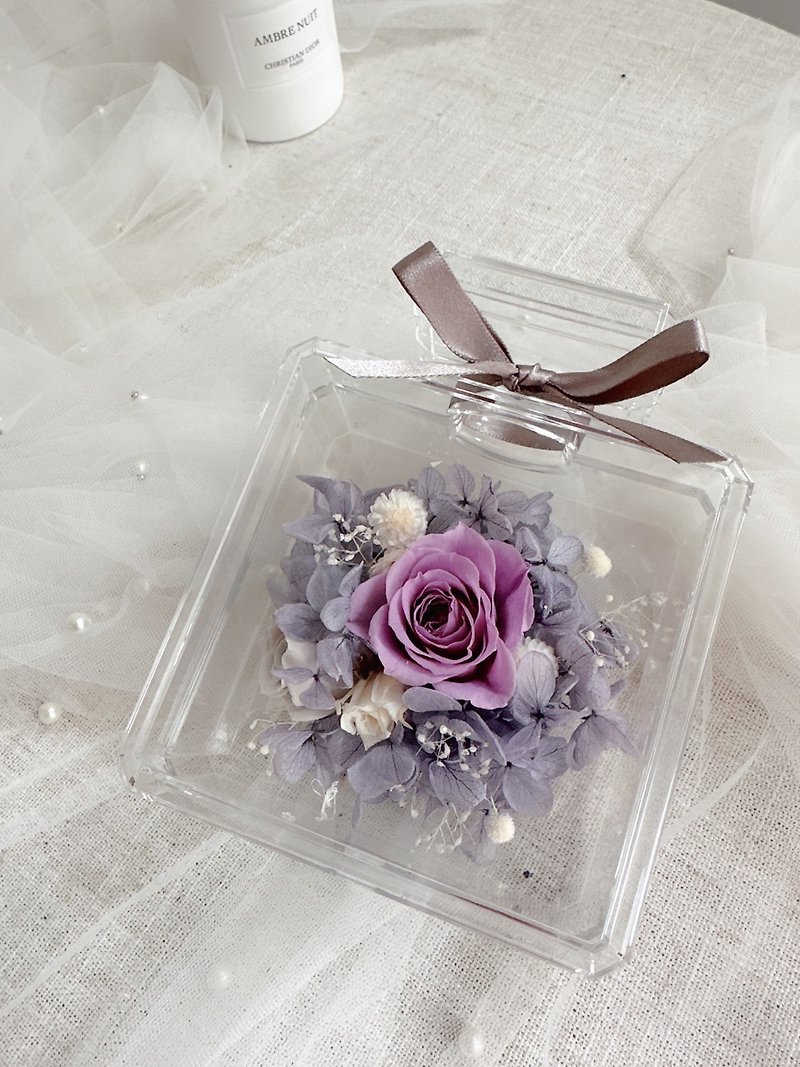 [Gardenia Flower Art] Perfume Preserved Flowers/Perfume Bottle/Valentine’s Day Gift/Birthday Gift/Bestie Gift - Dried Flowers & Bouquets - Plants & Flowers Pink