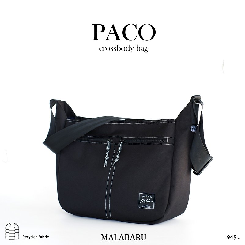 'PACO' Crossbody Bag, a large shoulder bag - Messenger Bags & Sling Bags - Eco-Friendly Materials 