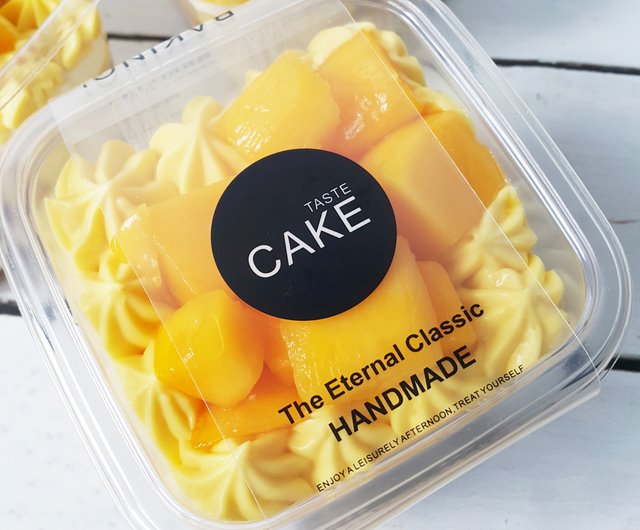 Happiness Dessert Sweet Mango Box Cake Mango Box Cake Shop Lan Baking Studio Cake Desserts Pinkoi