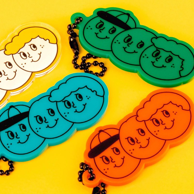 ohlollyday MNNS Three Brothers Keychain - พวงกุญแจ - อะคริลิค 