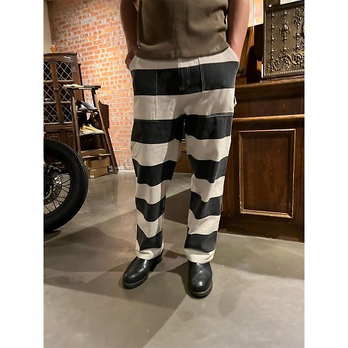 Prison Stripes Men's Slim Fit Joggers, Prisoner Costume Pants -  Norway