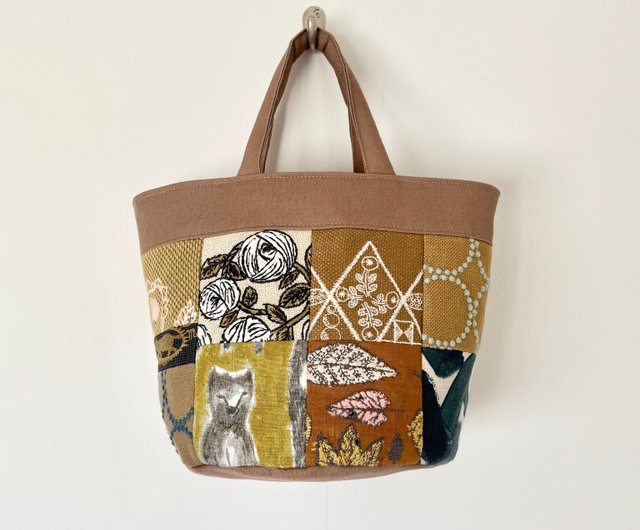 バケツトートバッグ ミナペルホネン パッチワーク - ショップ kanonn