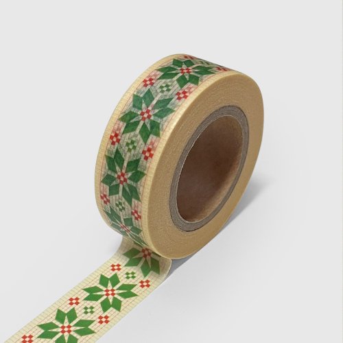 YOYIL STUDIO Poinsettia patch | Masking Tape