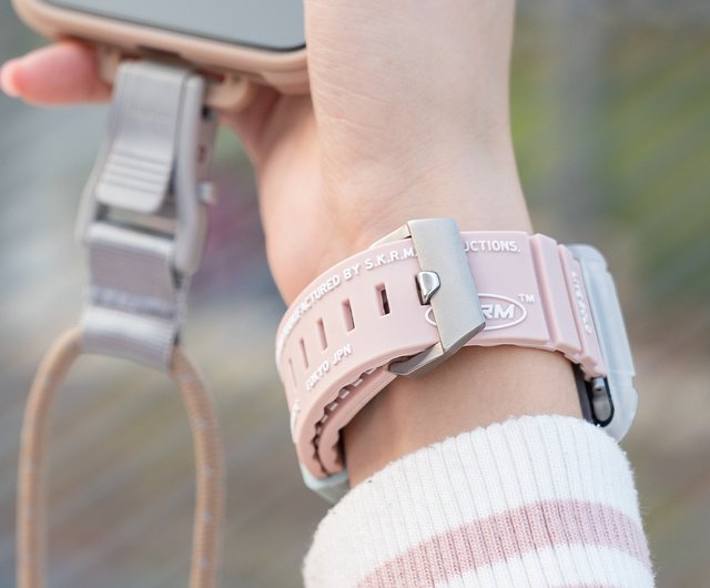 How to clean hot sale apple watch strap pink