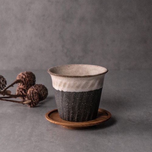 上作美器 無我系列-茶杯+杯託組110ml