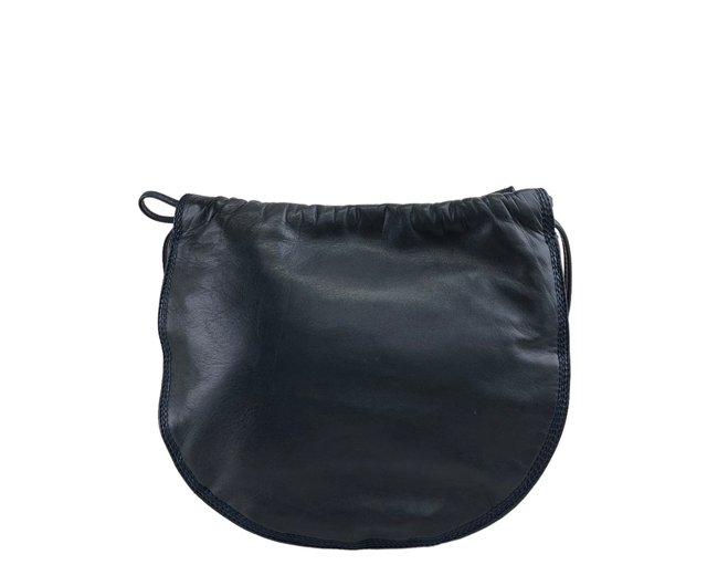 ロエベ　ショルダーバッグ　ハンドバッグ　ヴィンテージ LOEWE - 美品 ロエベ ヴィンテージ レザー ショルダーバッグ 大