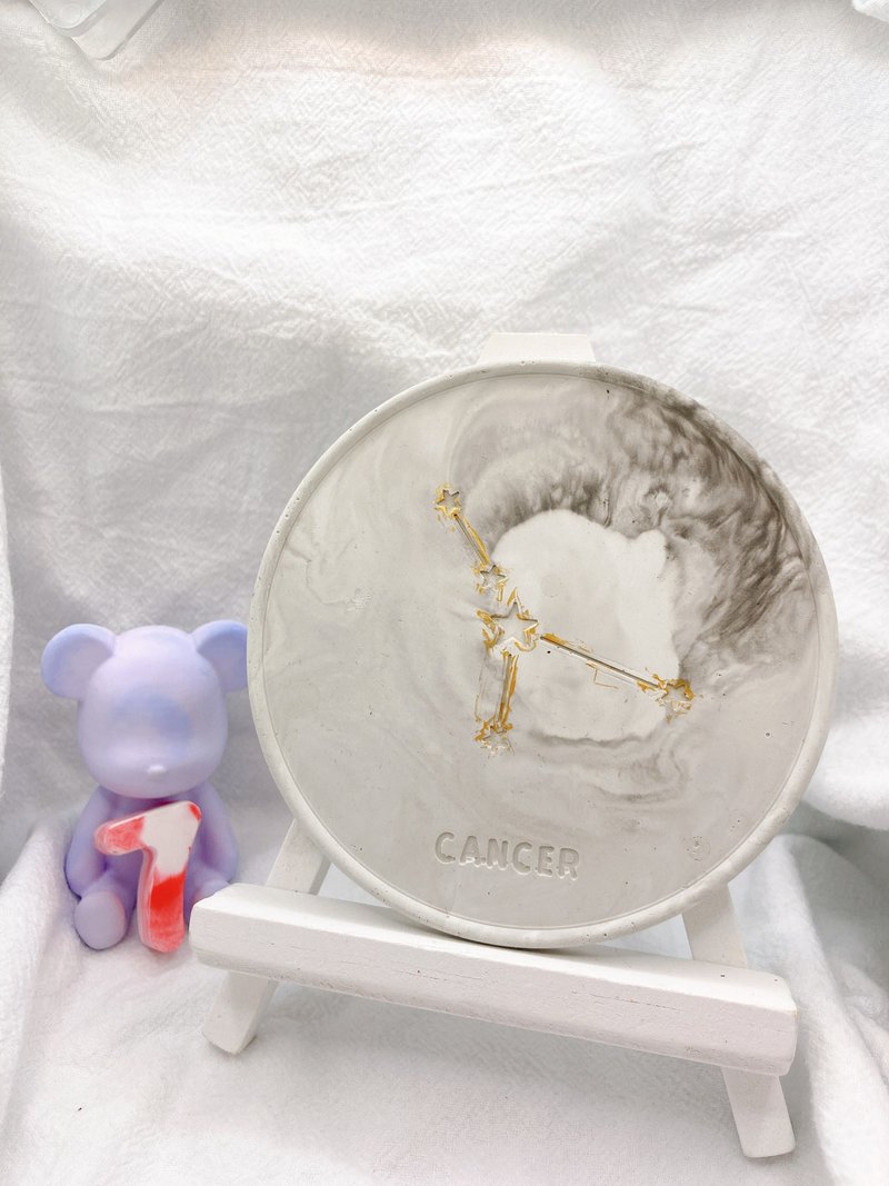 Handmade Fragrance Stone I Am My Cancer Fragrance Stone Coaster - น้ำหอม - วัสดุอื่นๆ ขาว