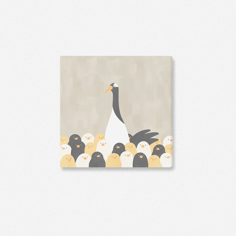 Let's Have Some Animals - Standing out from the Flock of Chickens Limited Edition - โปสเตอร์ - วัสดุอื่นๆ สีเหลือง