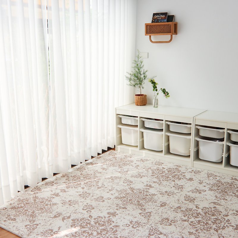 Playzu| Beautiful Home Decor Play Mats - Sea Salt - Rugs & Floor Mats - Other Materials Brown