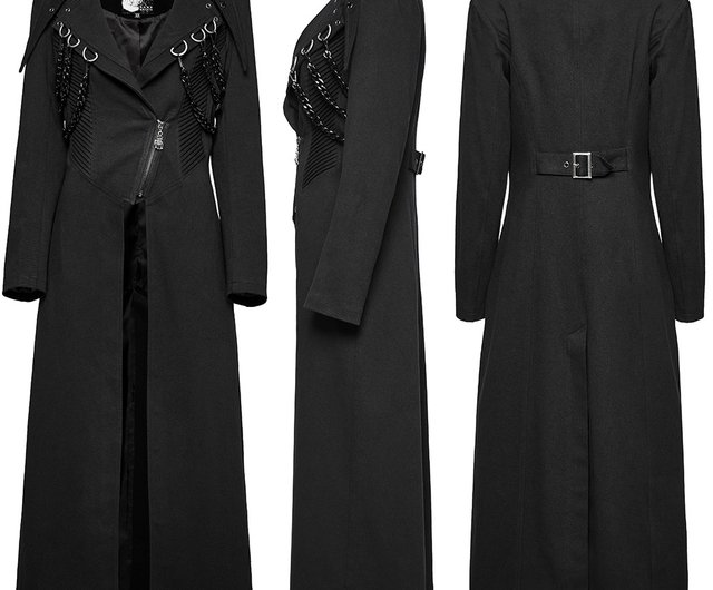 Punk Ghost March Heavy Craftsman Long Jacket - Pure Cotton