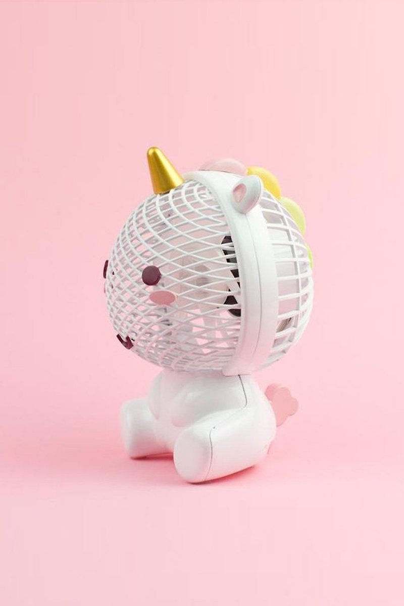 Elodie Unicorn Fan - พัดลม - พลาสติก ขาว
