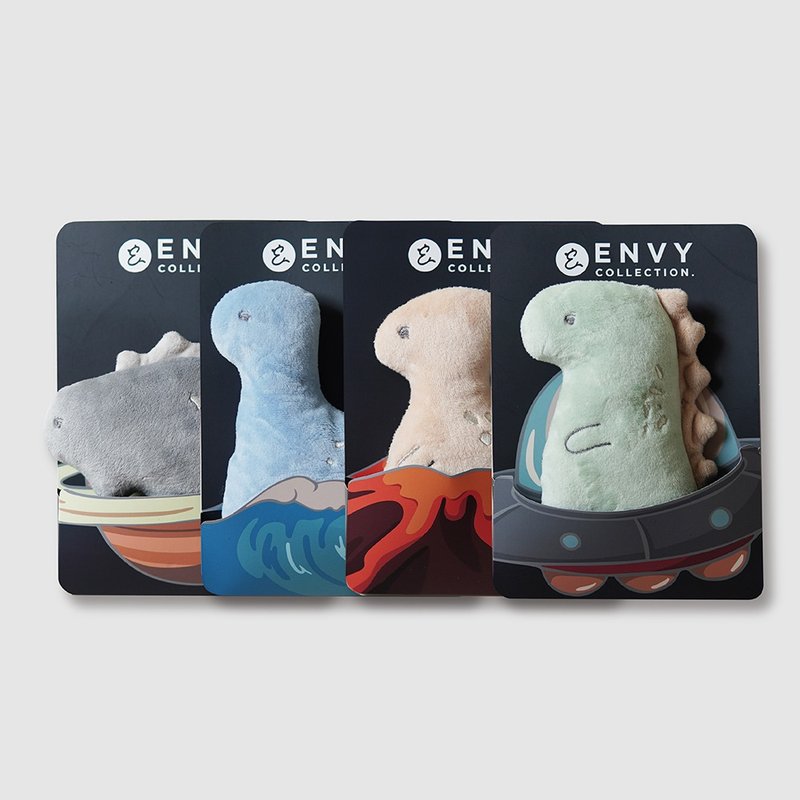 ENVY COLLECTION 貓草玩具恐龍系列 - 貓/狗玩具 - 棉．麻 多色