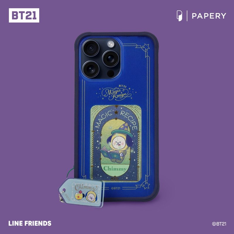 藝術防摔手機殼 BT21 MAGIC RECIPE EDITION - CHIMMY - 手機殼/手機套 - 其他材質 