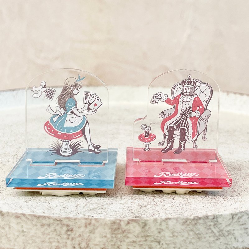 Alice and the King Acrylic Stand Stamp Set - Stamps & Stamp Pads - Acrylic Red