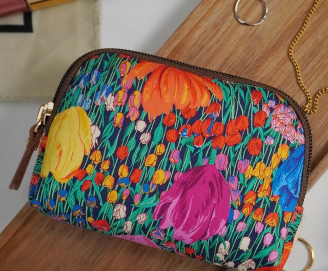 リバティプリント ハンドメイド マグネット 8個セット 21