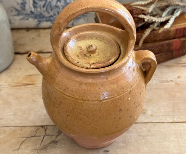 French Pottery Pot 工場 南フランス プロバンス 陶器壺 植木鉢