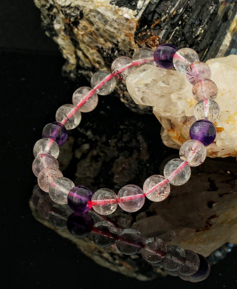 超級七 8.8mm 手鍊 ( Super 7 8.8mm Bracelet ) - 手鍊/手環 - 水晶 