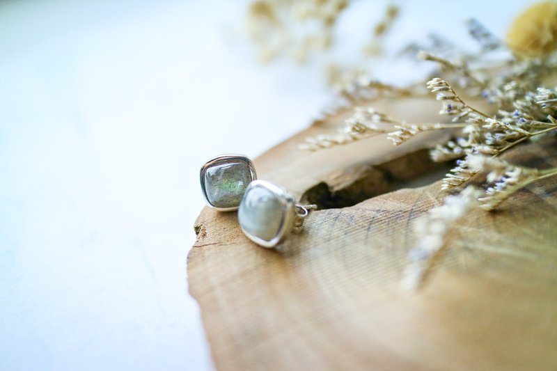 CGCI Crystal | Stellar Traveler | Labradorite Earrings | 925 Sterling Silver - Earrings & Clip-ons - Semi-Precious Stones 