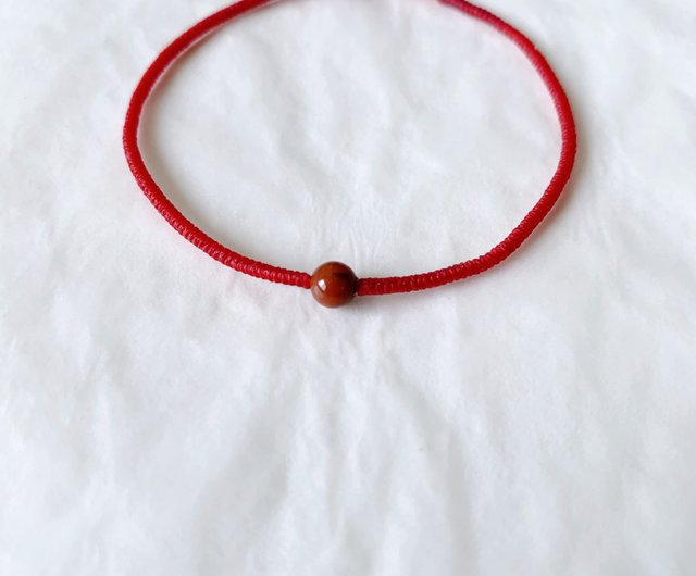 red agate sanhe bracelet