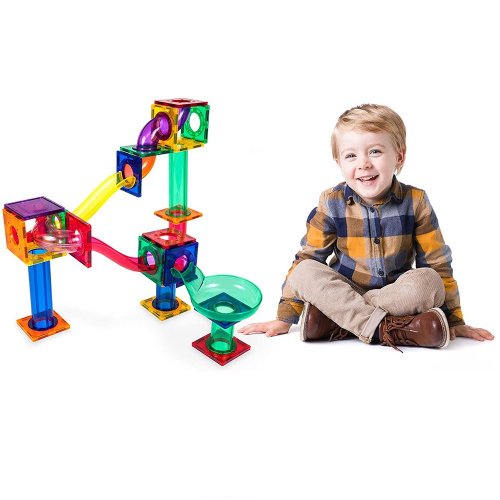 Magnatiles x 畢卡索 x 國家地理 x jellystone PicassoTiles磁力積木-迷宮軌道150pcs