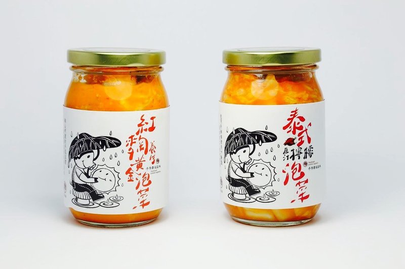 幸福豚-黃金雙雄泡菜綜合組 - 料理包/調理包 - 紙 