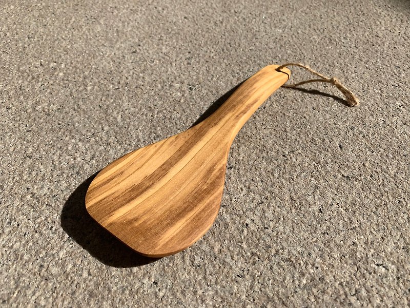 Italian Zen Forest Olive Wood Solid Wood Spoon - Cutlery & Flatware - Wood Brown