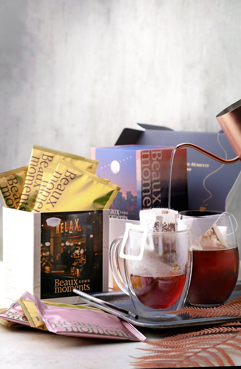 [Gift Box] Annual Selection Filter Hanging/Manor Premium Soaking Gift Box - Coffee - Other Materials 