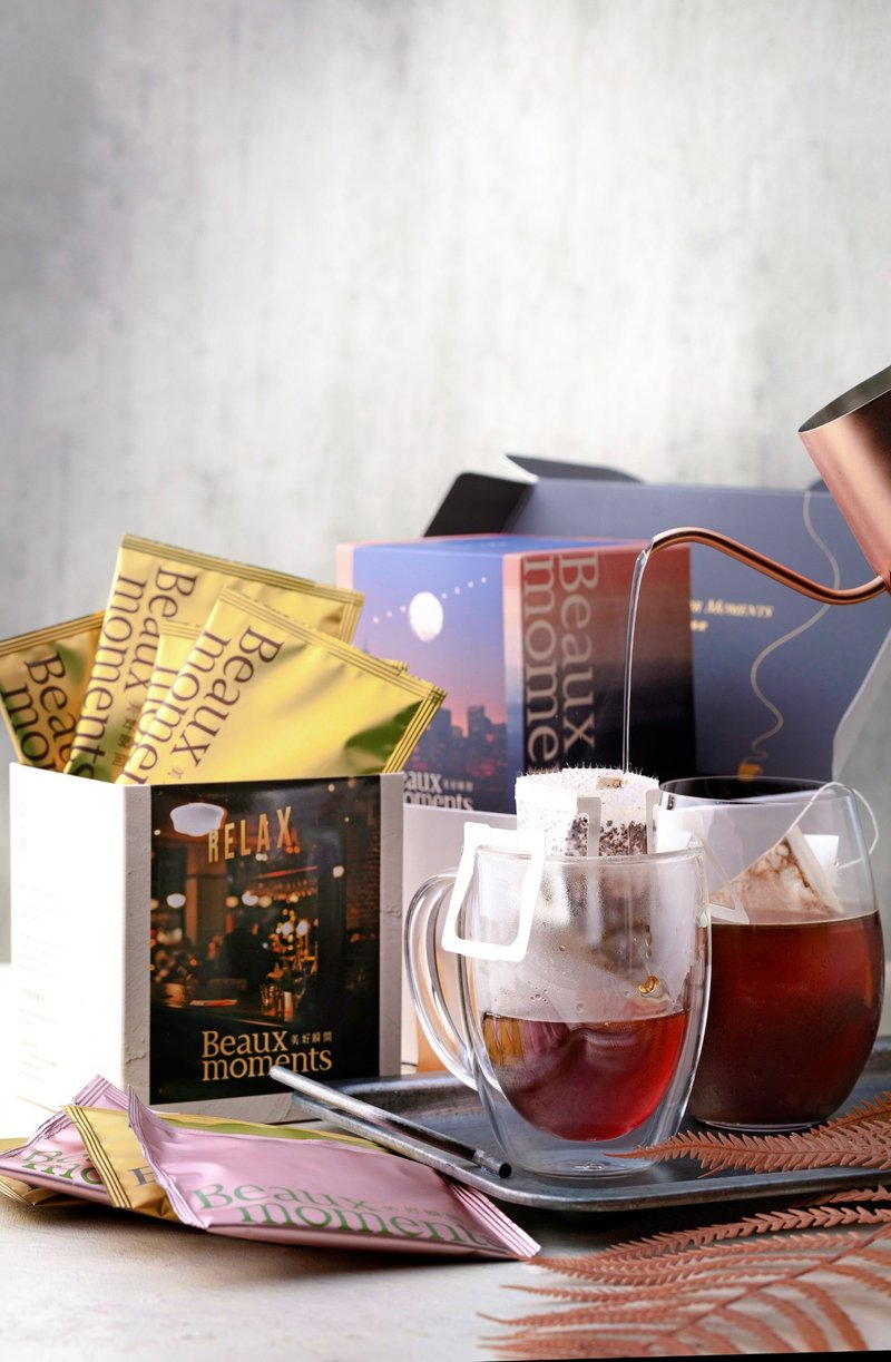 [Gift Box] Annual Selection Filter Hanging/Manor Premium Soaking Gift Box - Coffee - Other Materials 