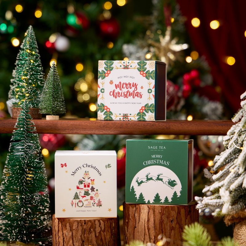 【2025聖誕禮物推薦】 限定禮盒 方罐禮盒 客製化禮物 自訂組合 - 手工餅乾 - 其他材質 