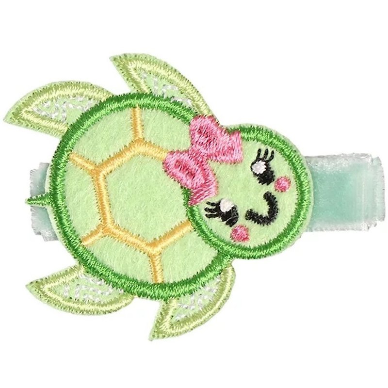Turtle hairpin all-inclusive cloth handmade hair accessories Turtle - Hair Accessories - Polyester Green