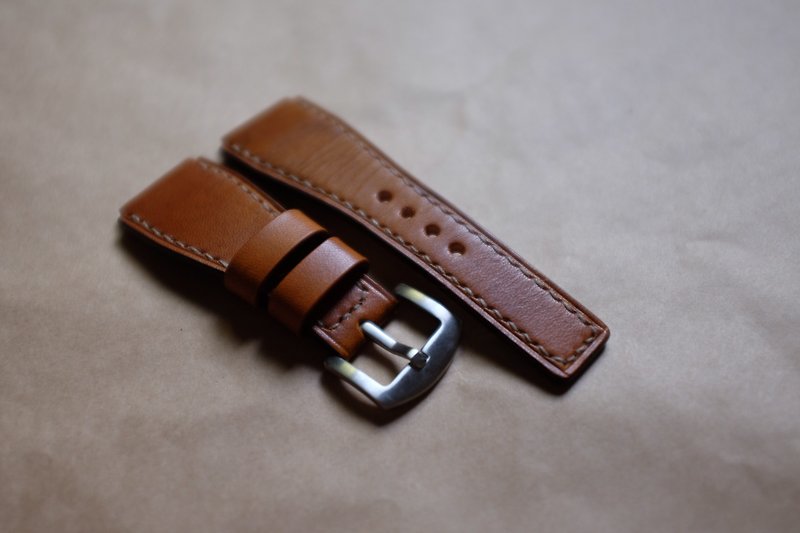 bell & ross leather strap off strap watch strap watchband - นาฬิกาผู้หญิง - หนังแท้ สีนำ้ตาล