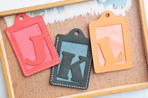港產皮革｜Leatherism Handmade Products 頭文字 J | K | L 字母證件套 好好縫 皮革材料包 卡片夾 名片夾