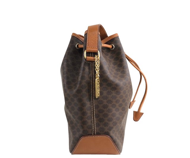 日本直送 名牌中古包 】CELINE セリーヌ ショルダーバッグ ブラウン