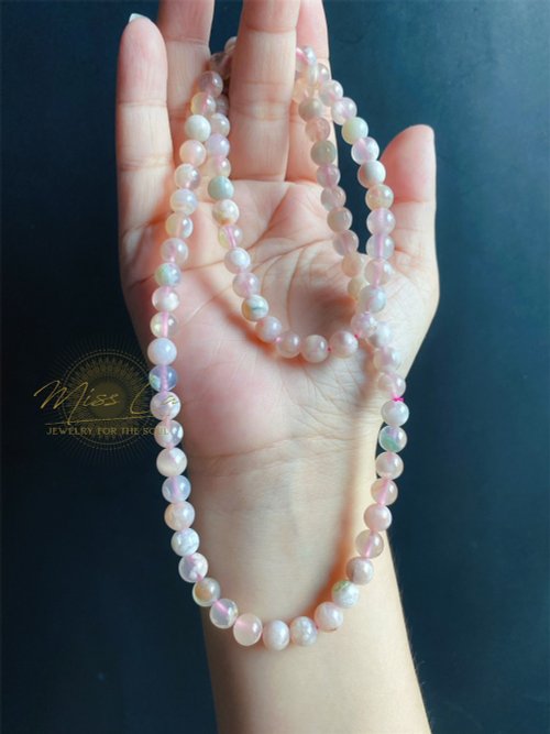 永遠の花、桜瑪瑙のマルチサークルジェリーウォーターフラワー