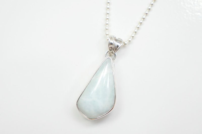 Silver necklace of hemi mole Fight [Silver925] - สร้อยคอ - หิน สีน้ำเงิน