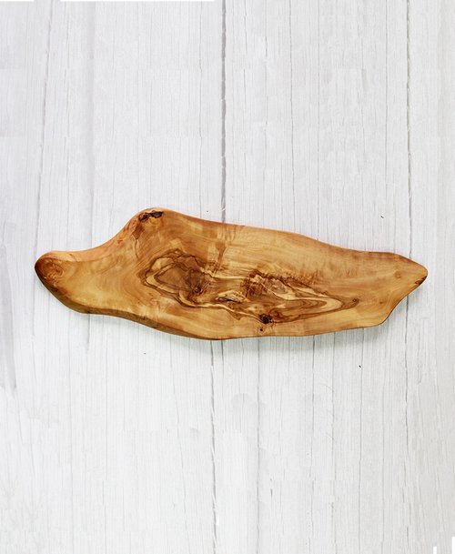 SÜSS Living生活良品 英國Naturally Med橄欖木不規則細長型實木砧板/餐板/展示板
