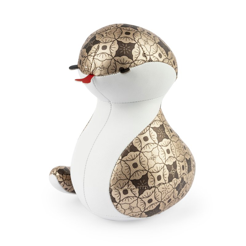 Snake Nick (May Prosperity Blossom) - DC Paperweight - ของวางตกแต่ง - หนังเทียม หลากหลายสี